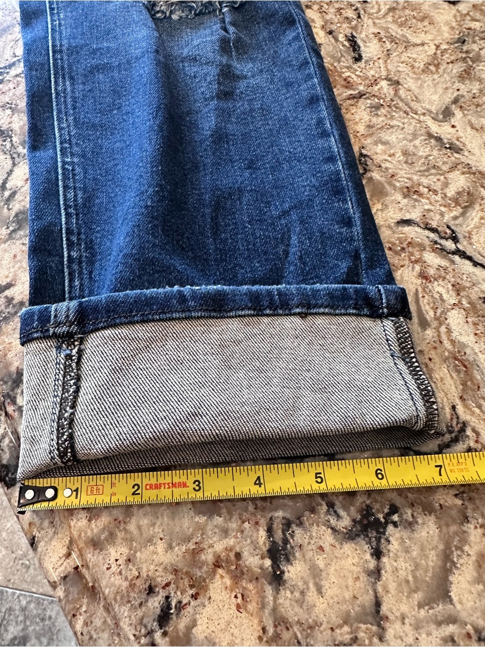Judy Blue Size 16W Buffalo Plaid Patch Mid Rise Cuffed Boyfriend Jeans New - Picture 13 of 16